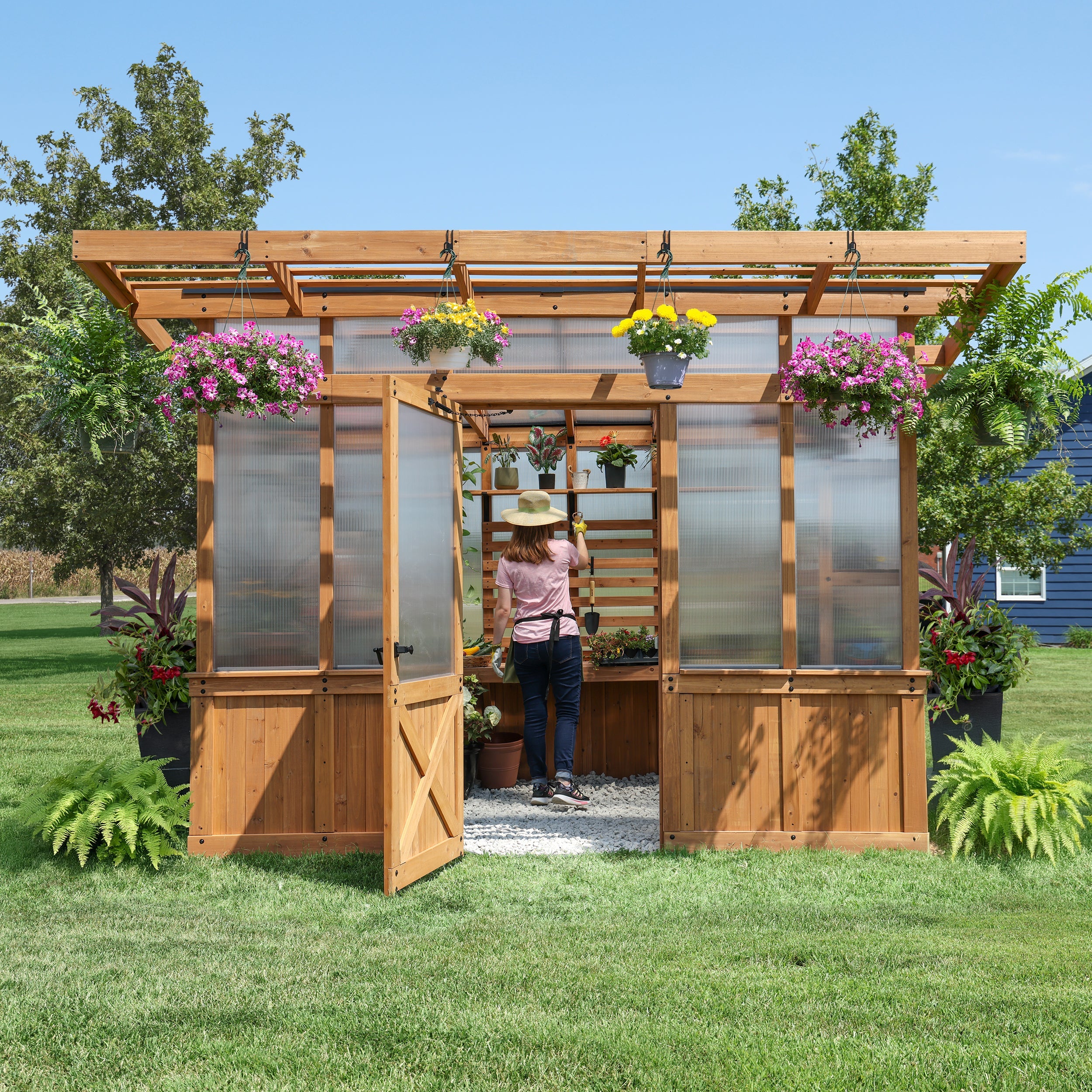 11x7 Poppy Greenhouse