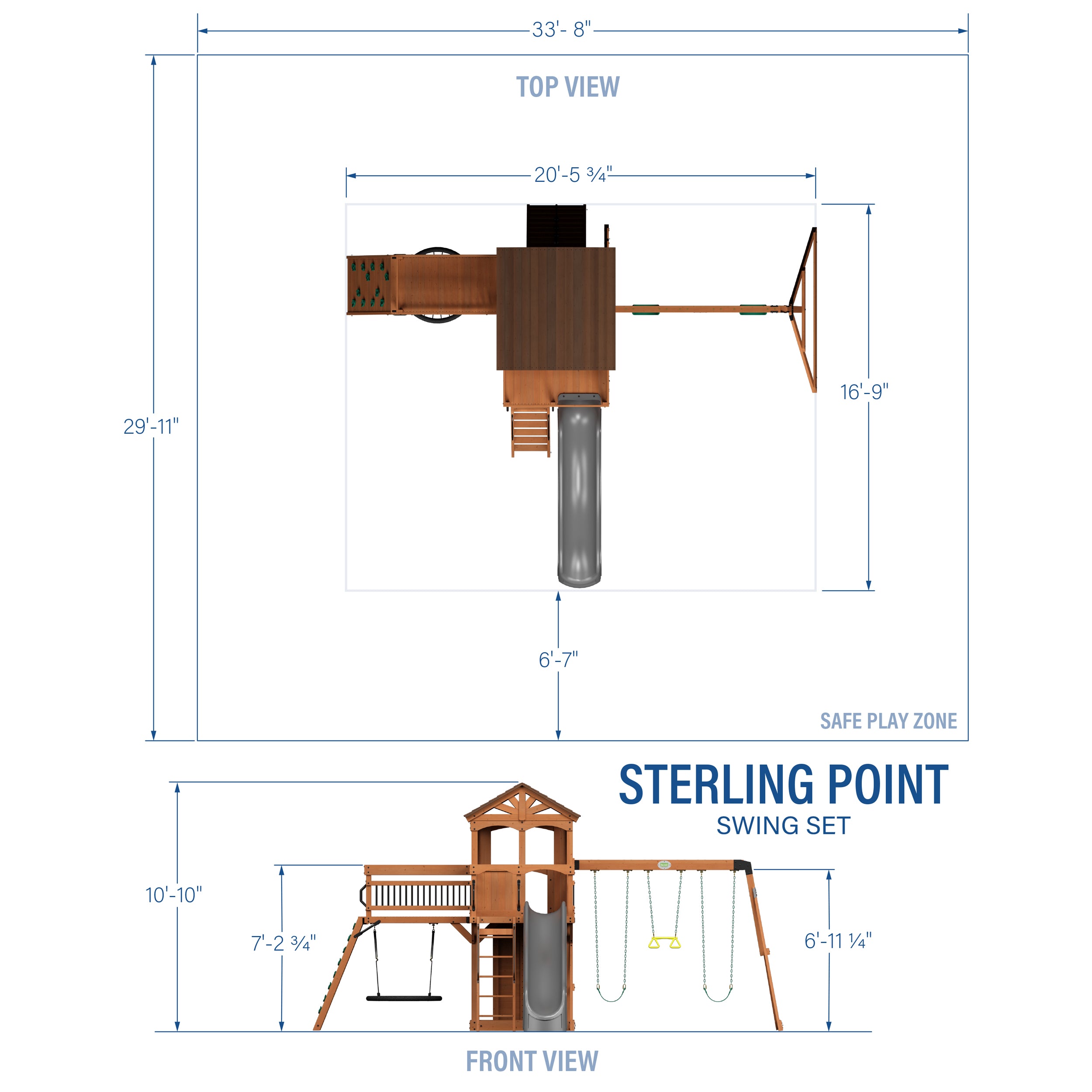 Sterling Point Swing Set
