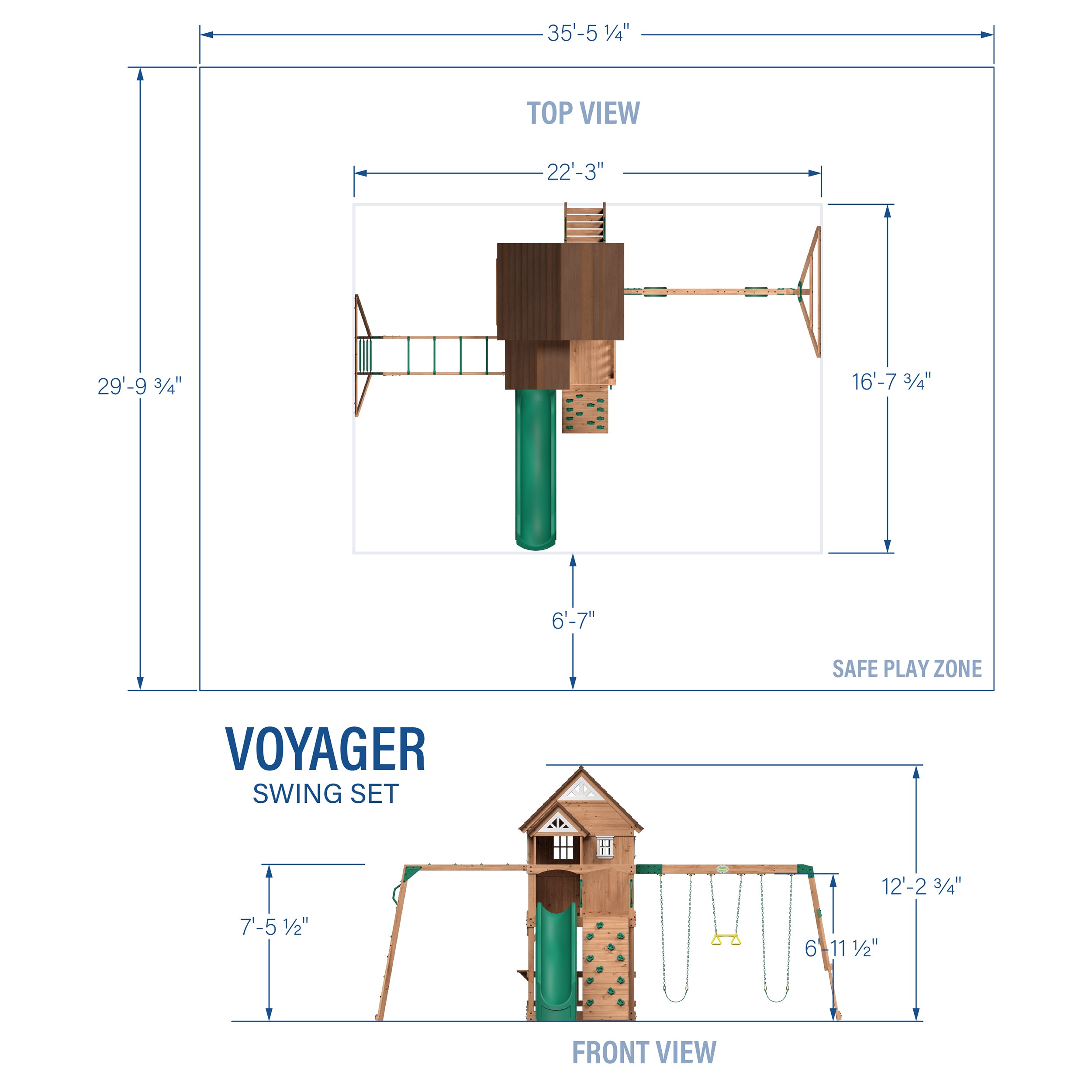 Voyager Swing Set