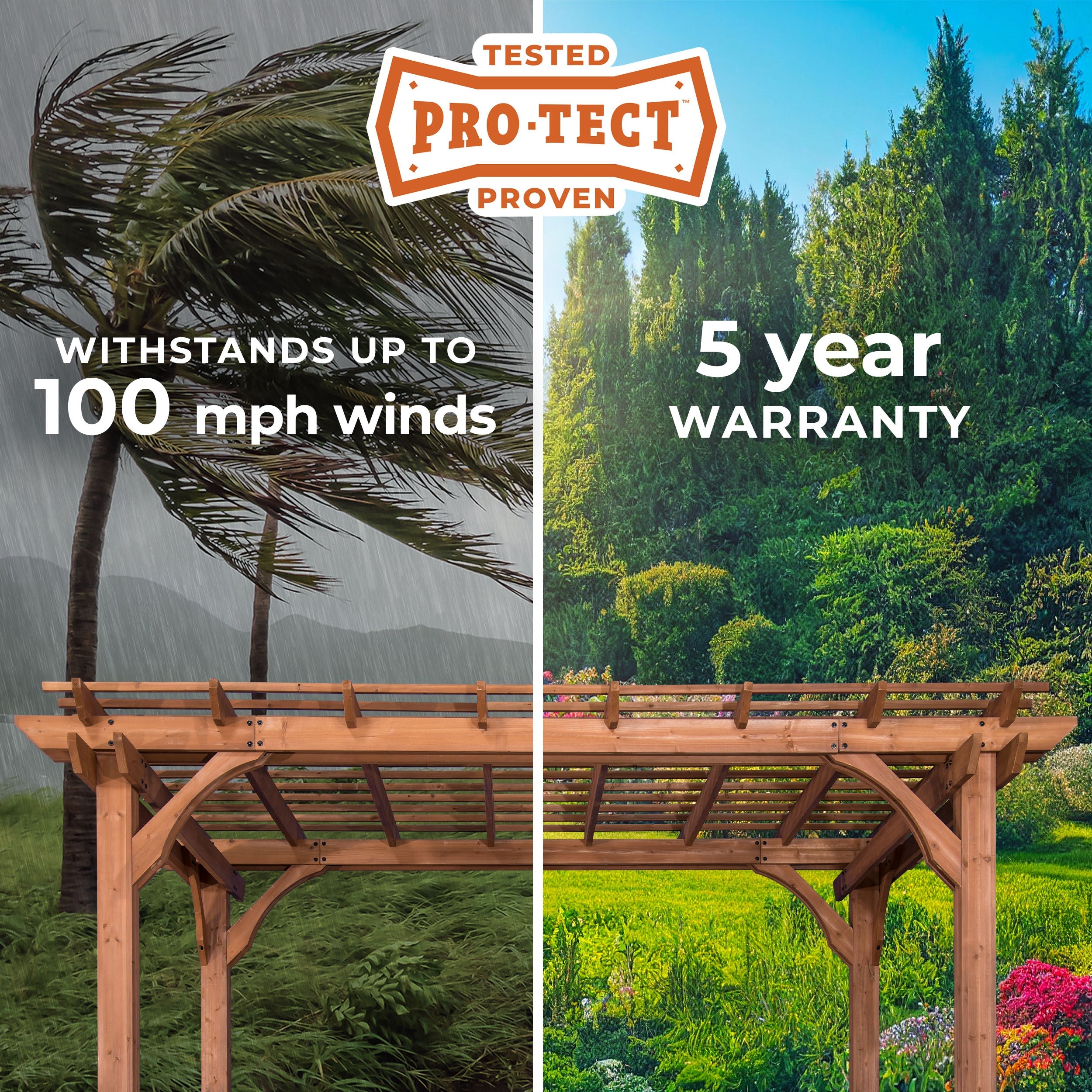 14x12 Beaumont Pergola